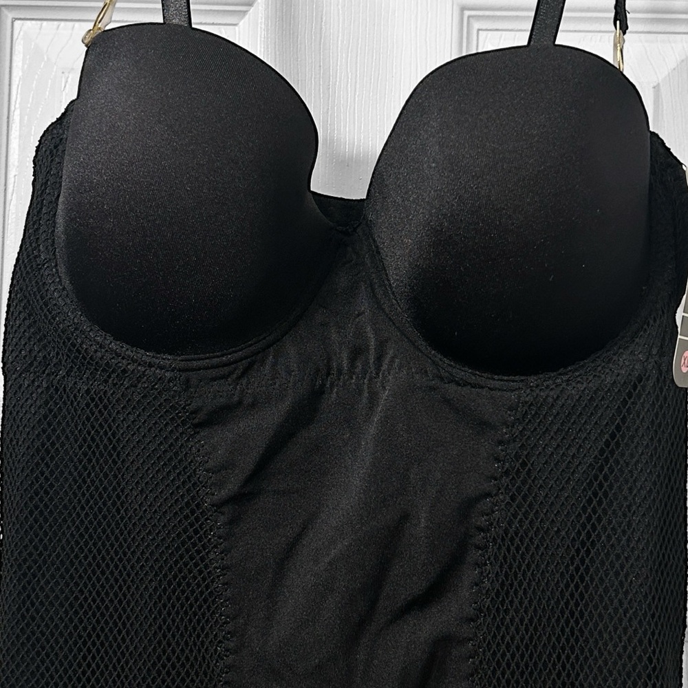 New! F.I.T (figure improving technology) retro hollywood Smoothing Shaper Slip - Picture 2 of 8